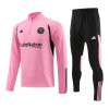 Inter Miami CF Quarter Zip Trenings Collegegenser Set 23-24 Rosa - Herre